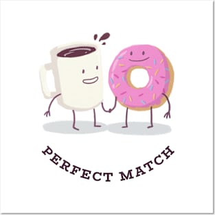 Perfect match smile Posters and Art